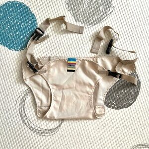 Beige Baby high chair strap